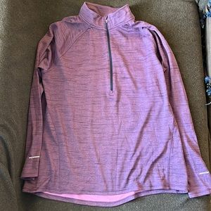Purple Champion Half-Zip Jacket